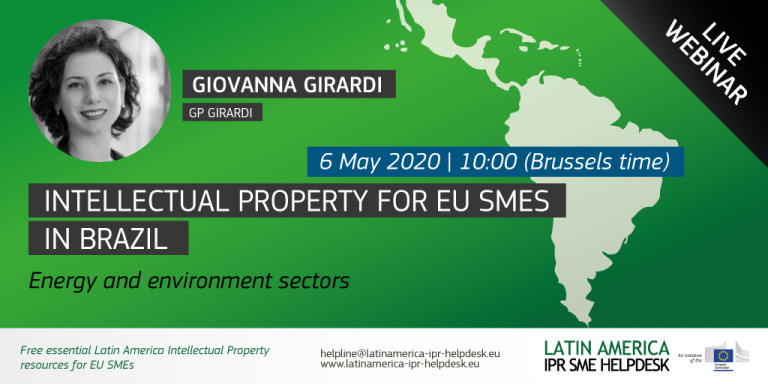 IP Rights for EU SMEs in Brazil - Energy and Environment Sector