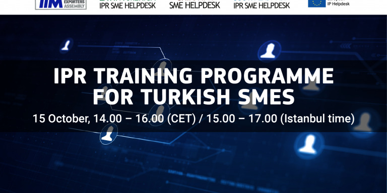 IPR Training Programme for Turkish SMEs