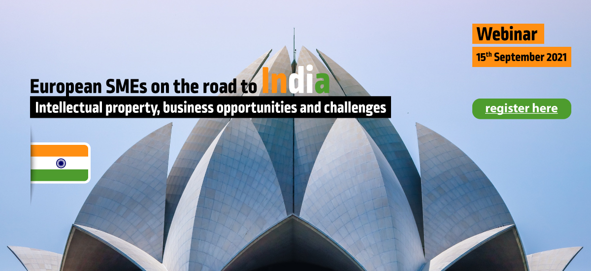 European SMEs on the road to India: intellectual property, business opportunities and challenges