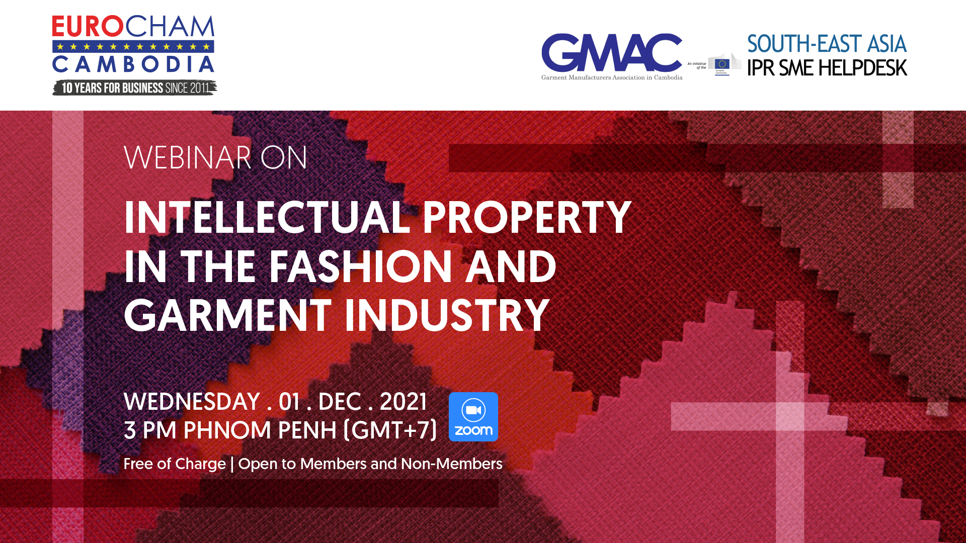 Webinar on Intellectual Property in the Fashion and Garment Industry_ 1 Dec 2021