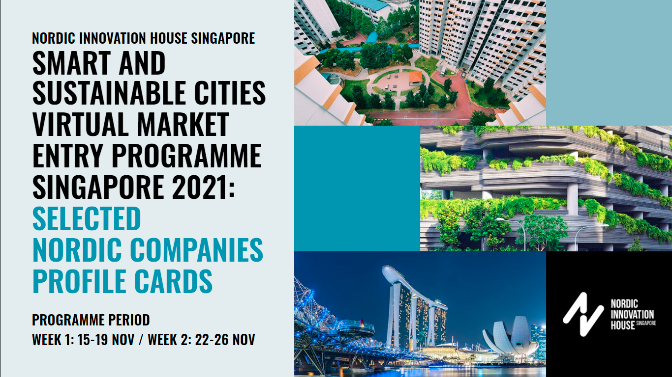 Nordic Smart Cities Virtual Market Entry Programme Singapore 2021_ 22 Nov 2021