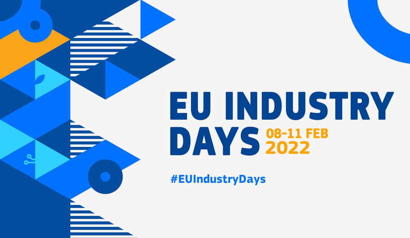 Banner for the EU Industry Days 2022