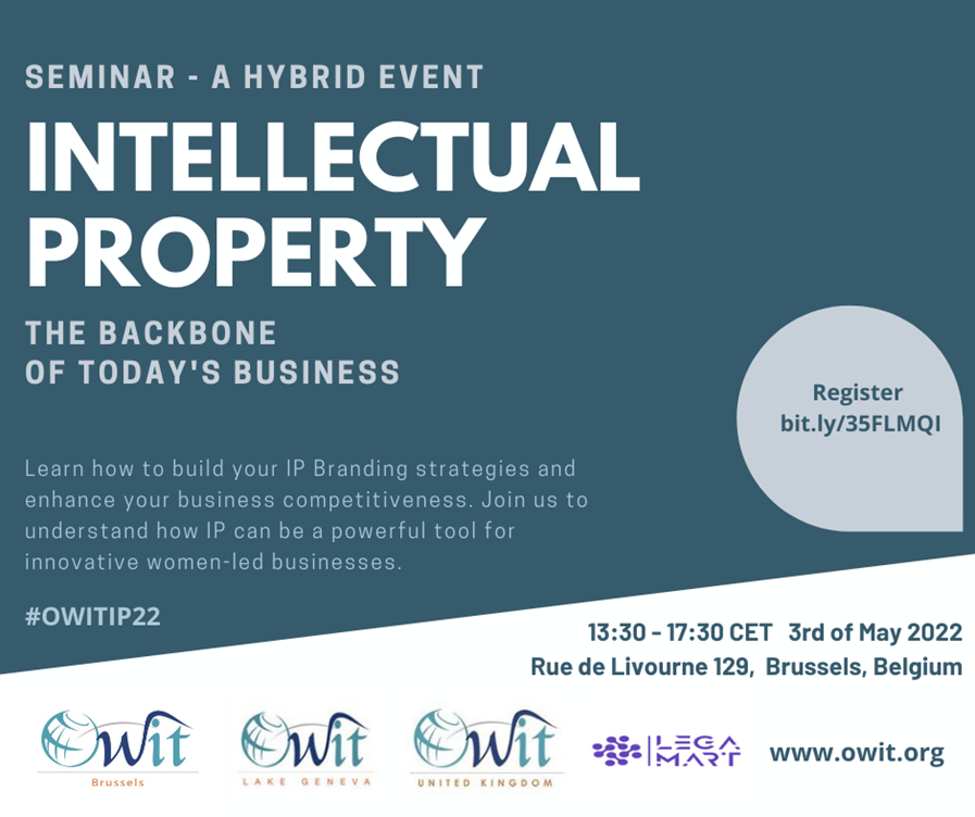 Seminar Intellectual Property the backbone of today's business (HYBRID)