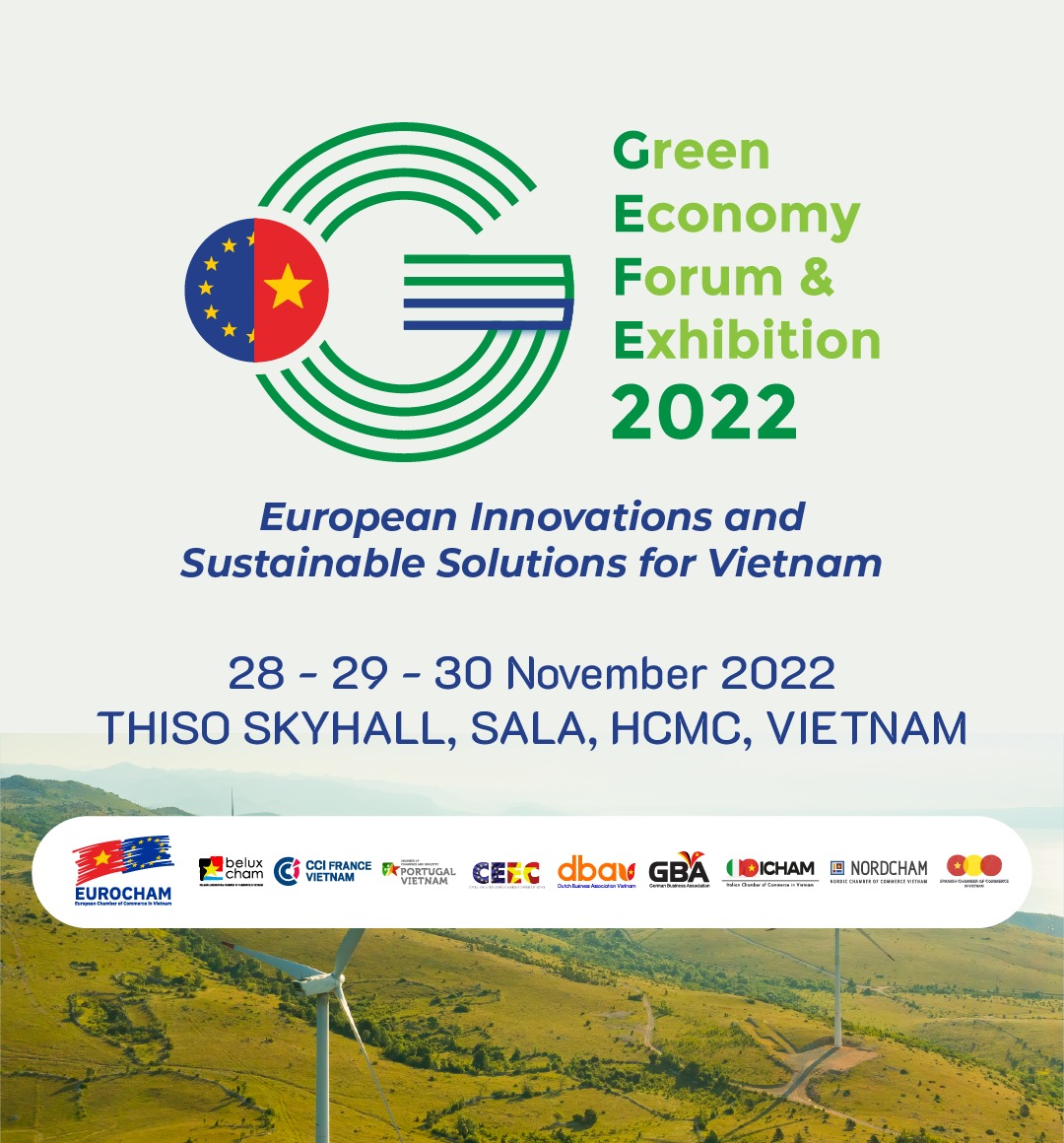 Green Economy Forum & Exhibition (GEFE) 2022 | 28-29-30 Nov 2022, HCMC, Vietnam