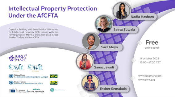 Banner for the AfCFTA event