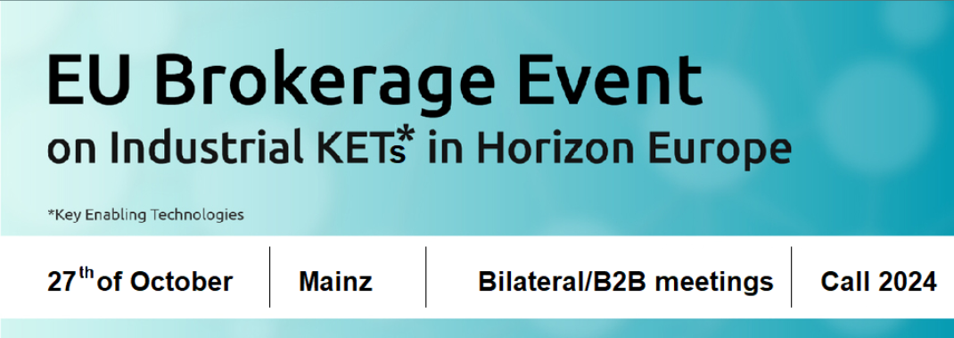 EU Brokerage Event on KETs in Horizon Europe 2023