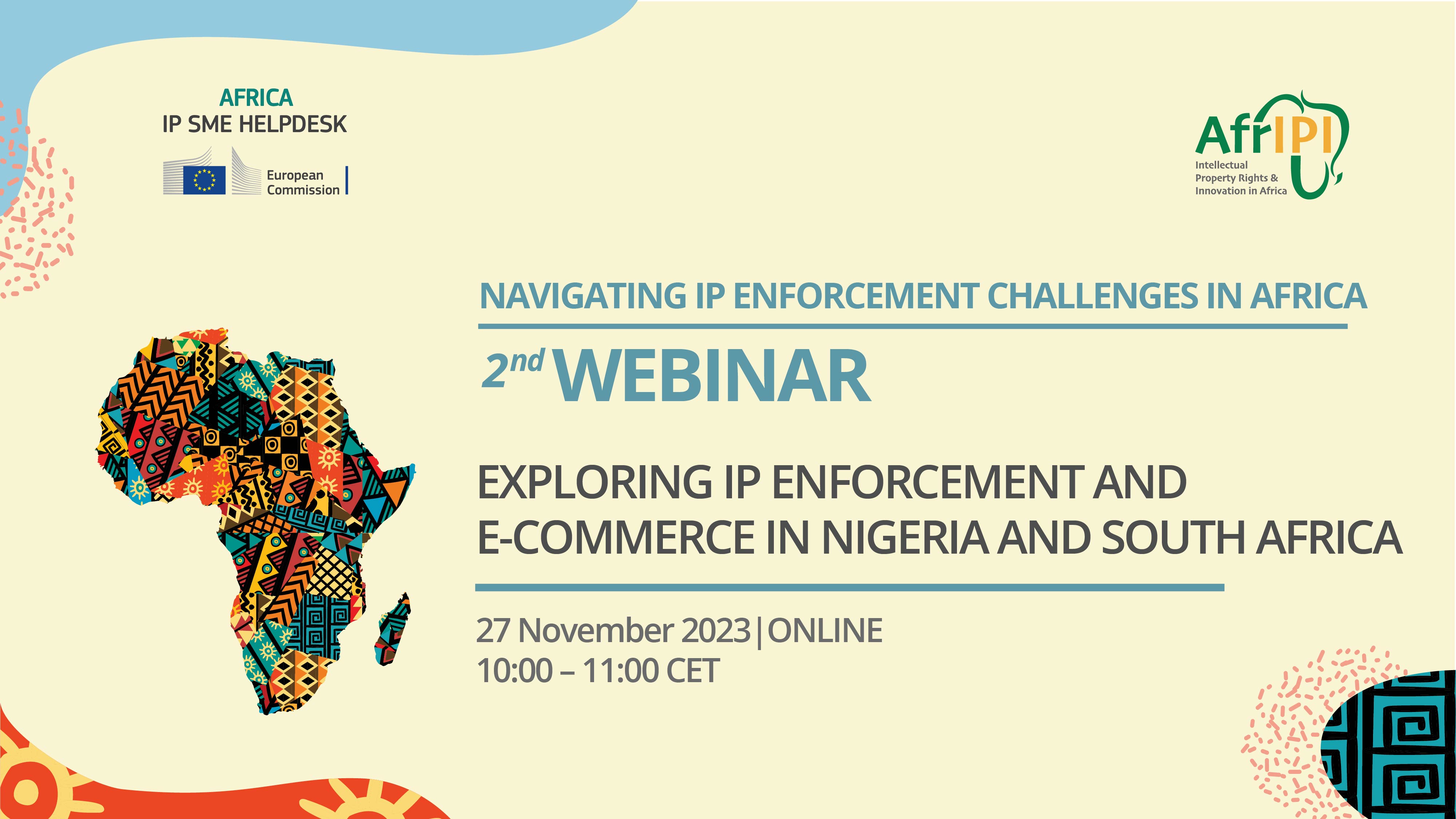 Exploring IP enforcement and e-commerce in Nigeria and South Africa: Africa IP SME Helpdesk webinar series