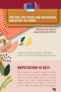 IPR for the food and beverage industry in China