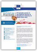 IP Considerations in the medical device & healthcare industry in South-East Asia