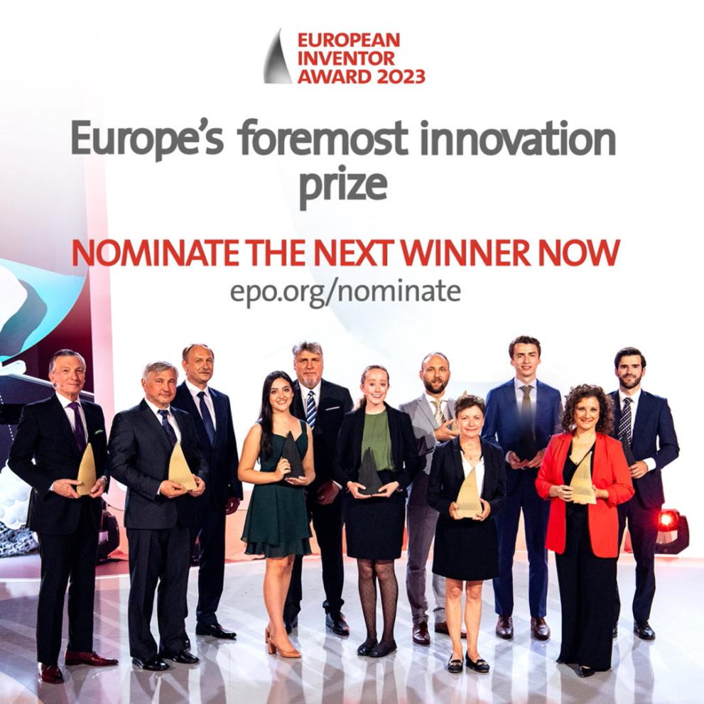 European Inventor Award 2023 Nominations