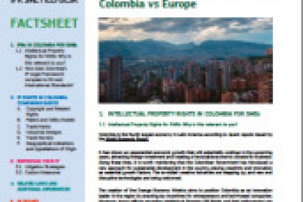 Factsheet IP Systems Comparative: Colombia vs Europe