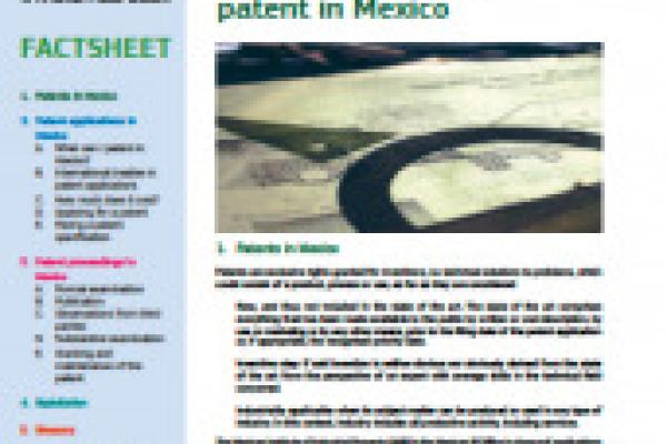 How to register your patent in Mexico