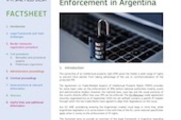  IP enforcement in Argentina
