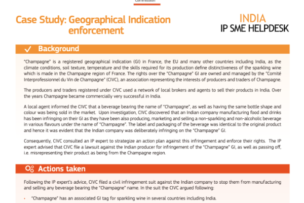 Geographical Indication Enforcement Image