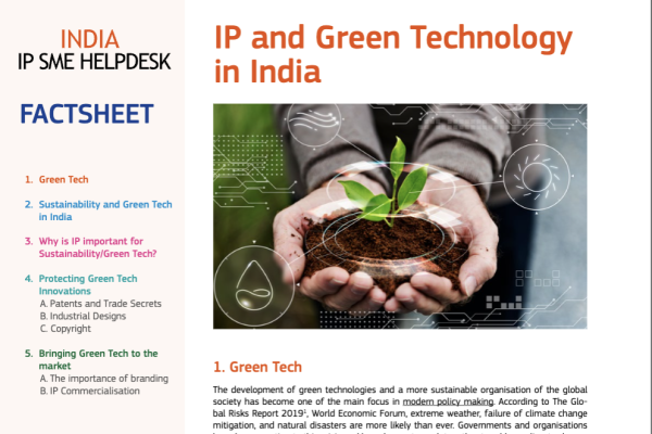 IP and Greentech in India