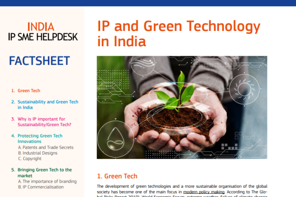 IP and Green Technology in India