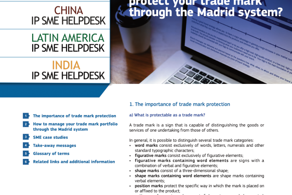 Madrid System Factsheet